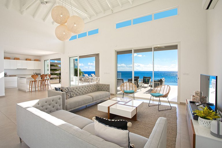 Sxm028 – Oceanview modern villa in Indigo Bay