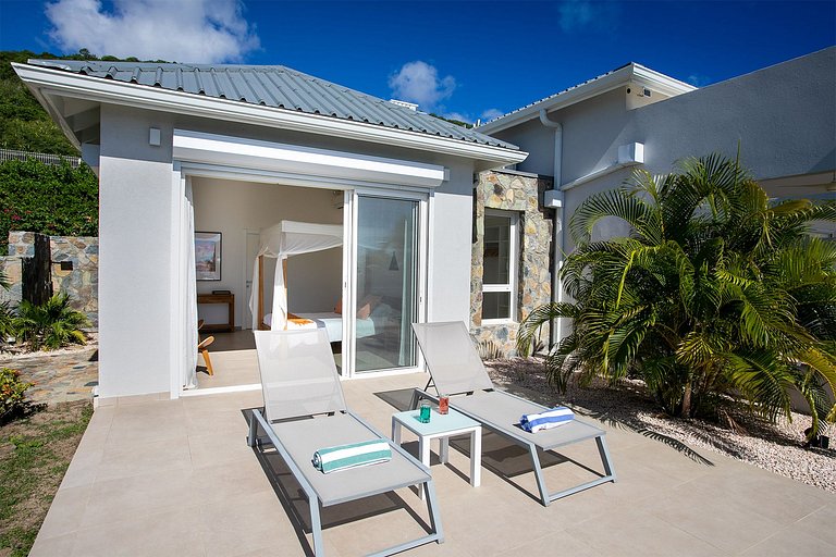 Sxm028 – Villa moderna con vista al mar en Indigo Bay