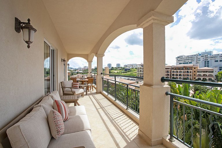 Sxm046 – Modern apartment with lagoon view in Cupecoy