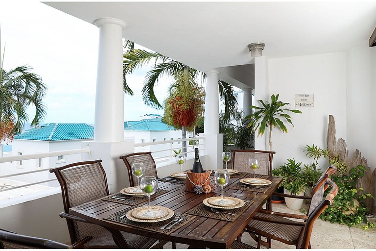 Sxm058 – Encantadora villa con vistas al mar en Cupecoy