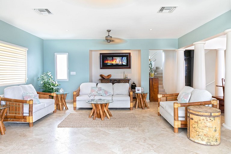 Sxm058 – Encantadora villa con vistas al mar en Cupecoy
