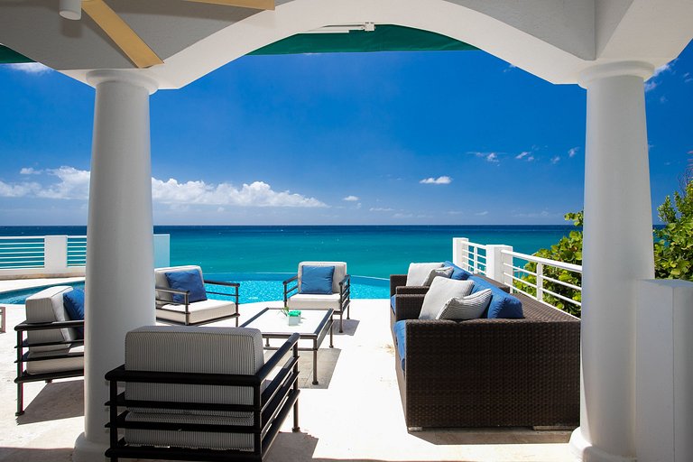 Sxm059 – Oceanview villa with pool in Cupecoy