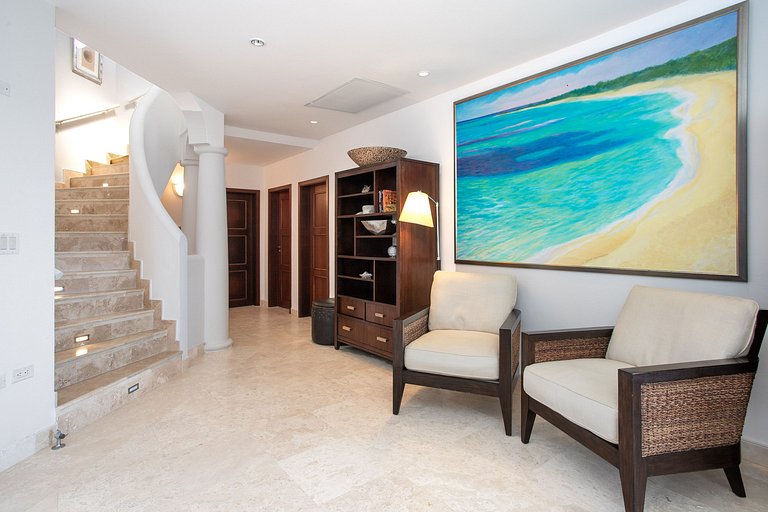 Sxm059 – Casa con vista al mar y piscina en Cupecoy