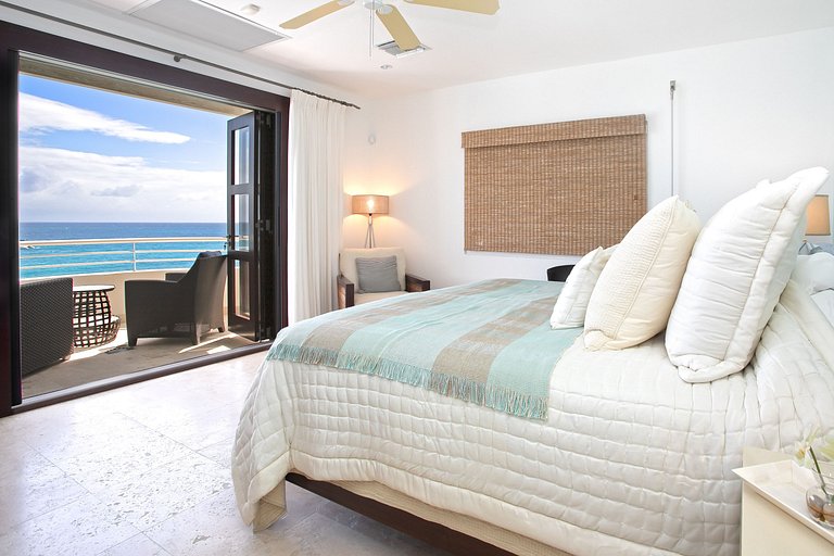 Sxm059 – Casa com vista para o mar e piscina em Cupecoy