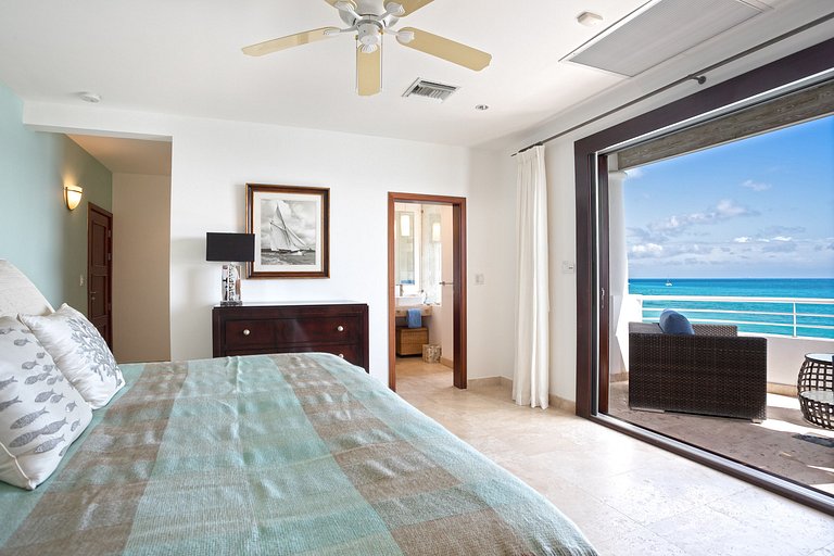 Sxm059 – Casa com vista para o mar e piscina em Cupecoy