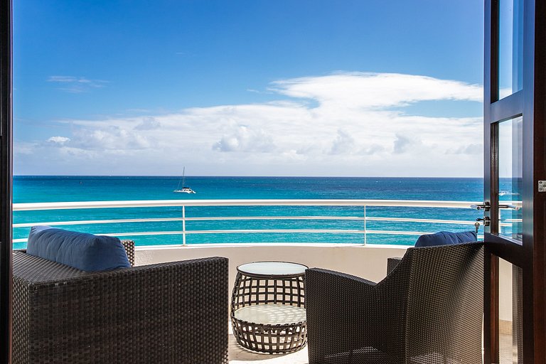Sxm059 – Oceanview villa with pool in Cupecoy