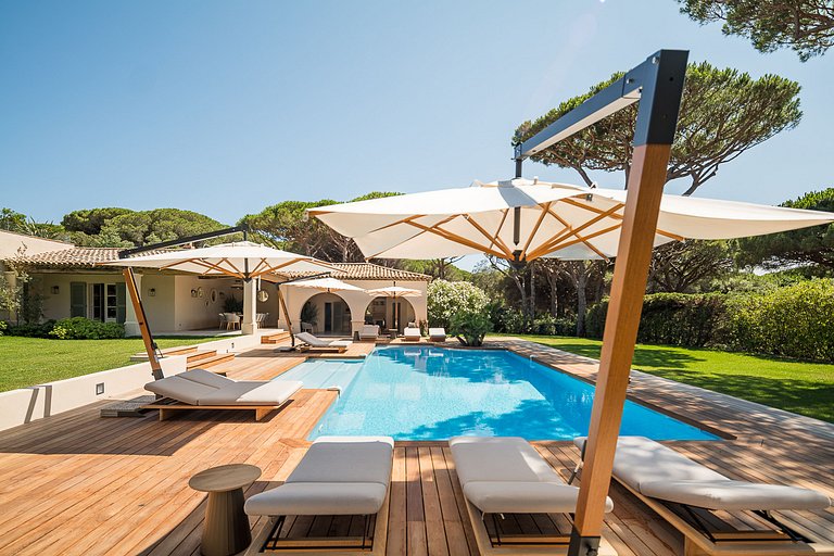 Azu021 - Villa provençale à St Tropez, Côte d'Azur