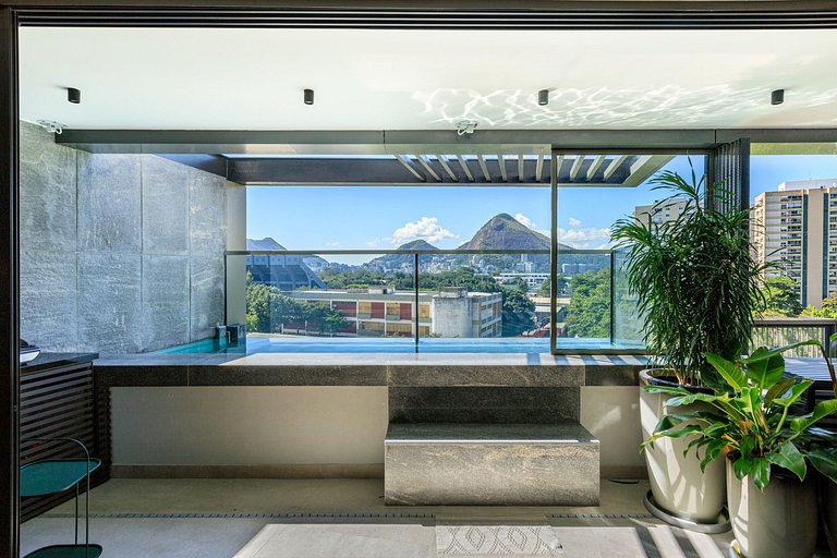 Rio146 - Magnifique duplex penthouse au Leblon