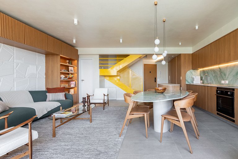 Rio146 - Magnifique appartement duplex à Leblon