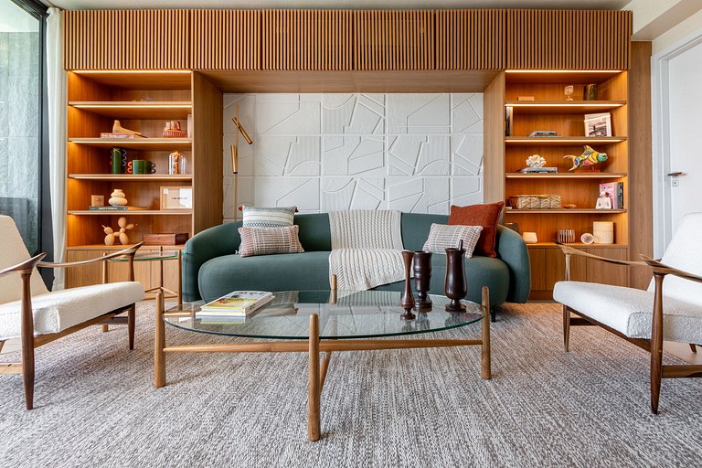 Rio146 - Belíssimo apartamento duplex no Leblon