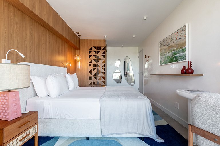 Rio146 - Belíssimo apartamento duplex no Leblon