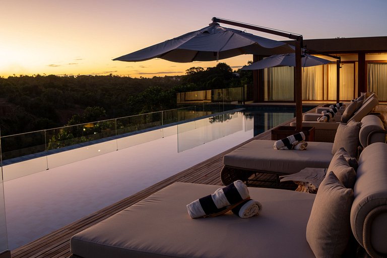 Bah255 - Casa recém construída com vista mar.