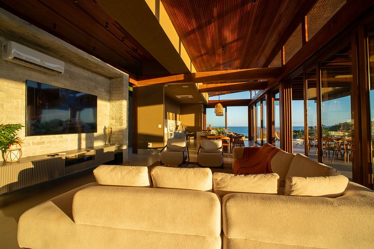 Bah255 - Casa recém construída com vista mar.