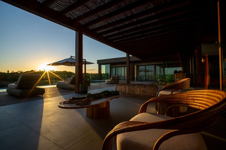 Bah255 - Casa recém construída com vista mar.