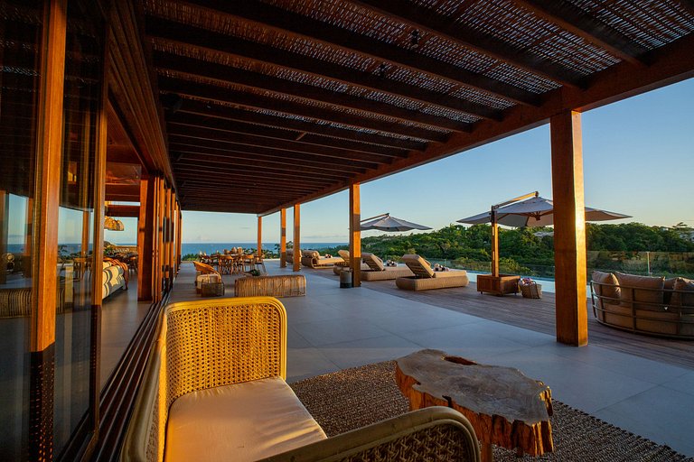 Bah255 - Casa recém construída com vista mar.