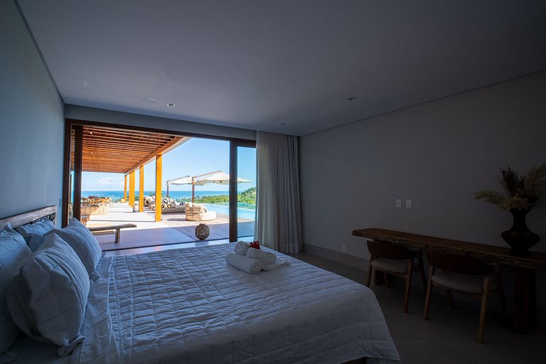 Bah255 - Casa recém construída com vista mar.