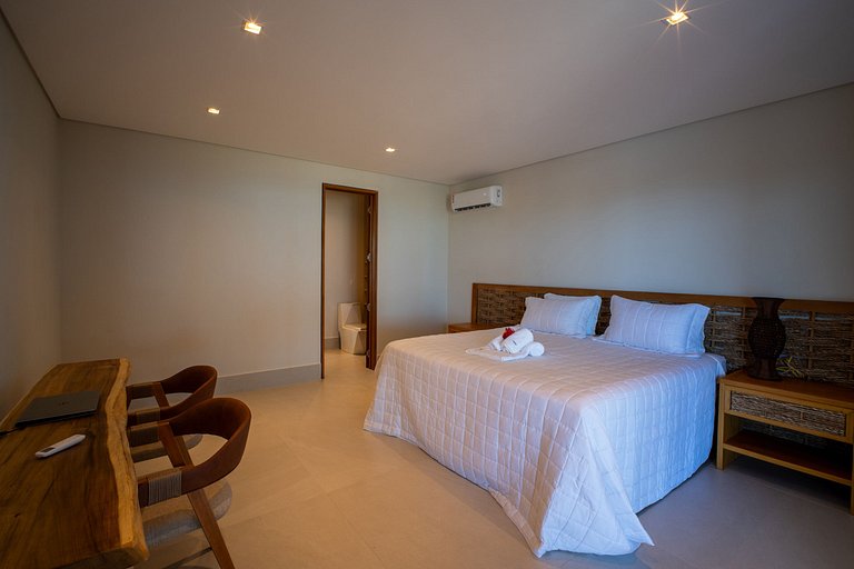 Bah255 - Casa recém construída com vista mar.