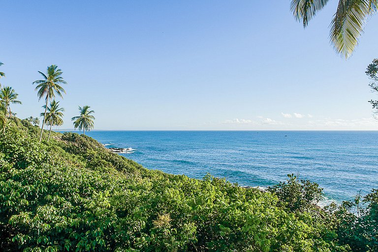 Bah171 - Charmosa villa à beira-mar em Itacaré