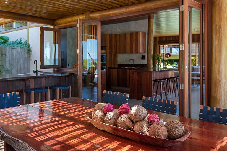 Bah171 - Charmosa villa à beira-mar em Itacaré