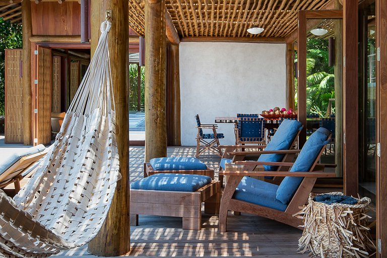 Bah171 - Charmosa villa à beira-mar em Itacaré