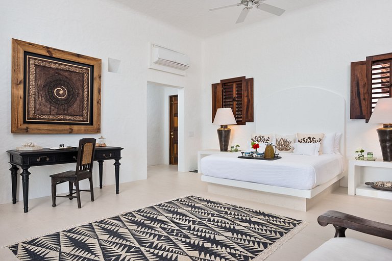 Tci013 – Villa de luxe avec plage privée à Turtle Tail