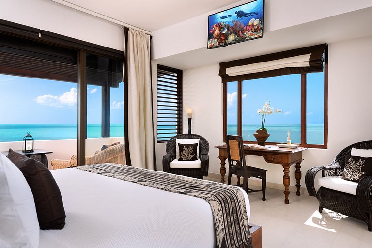 Tci013 – Villa de luxe avec plage privée à Turtle Tail