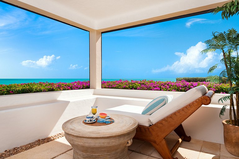 Tci013 – Villa de luxe avec plage privée à Turtle Tail