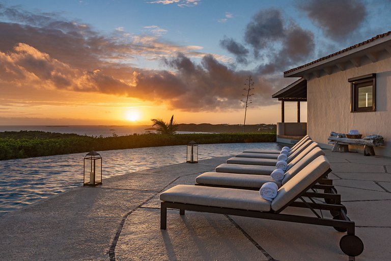 Tci013 – Villa de luxe avec plage privée à Turtle Tail