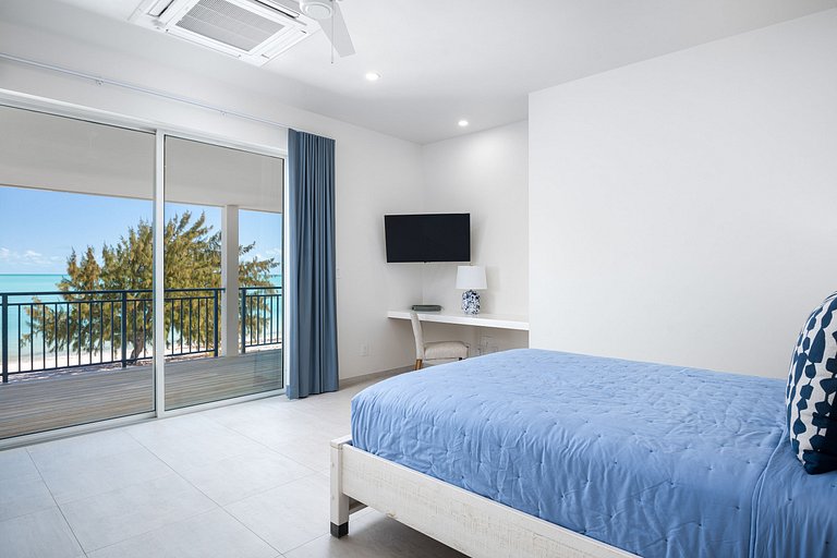 Tci015 – Villa avec vue mer et piscine à Long Bay