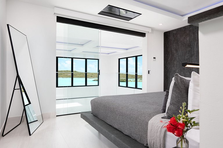 Tci017 – Encantadora villa frente al mar en Chalk Sound