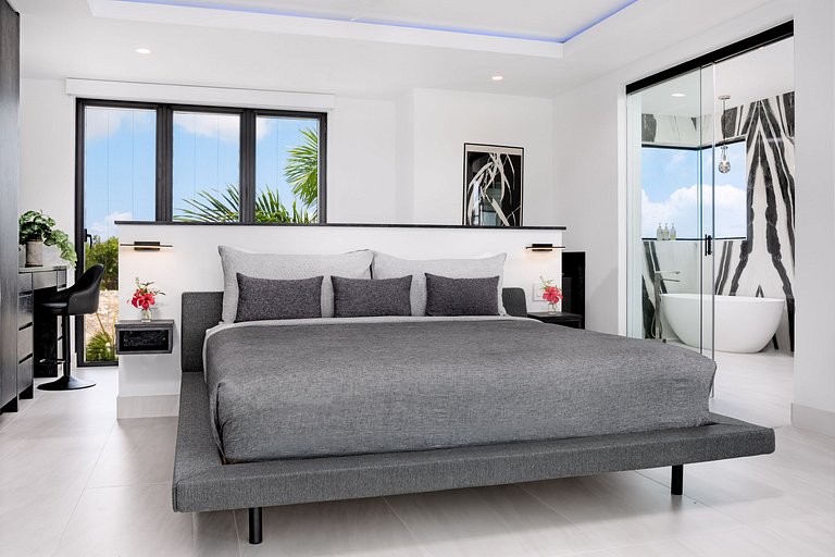 Tci017 – Seafront charming villa in Chalk Sound