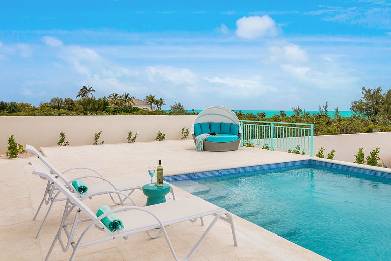 Tci019 – Villa confortable en bord de mer à Long Bay