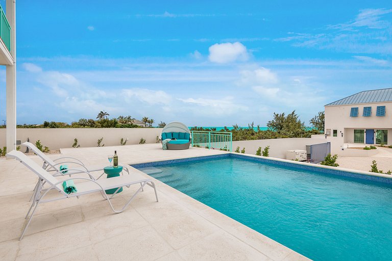 Tci019 – Villa confortable en bord de mer à Long Bay