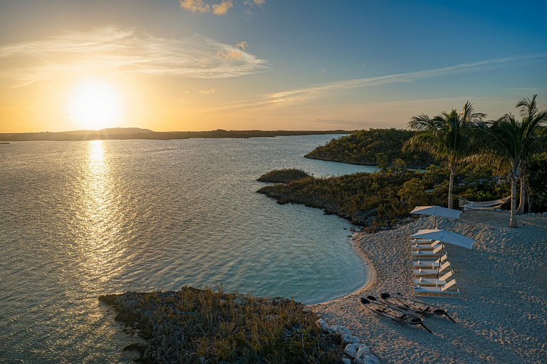 Tci017 – Villa charmante en bord de mer à Chalk Sound