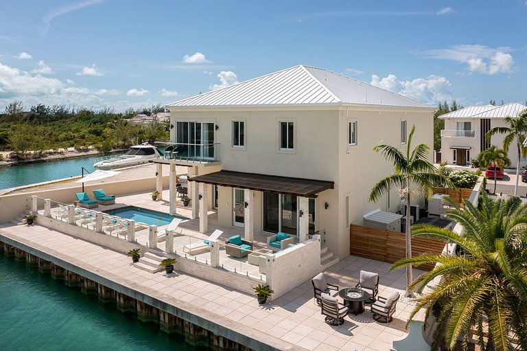 Tci021 – Villa frente al agua cerca de Leeward Marina