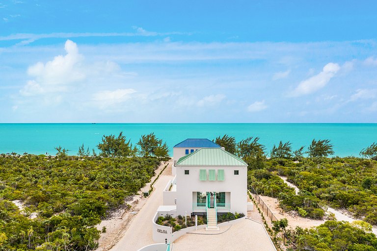 Tci019 – Villa acolhedora à beira-mar em Long Bay