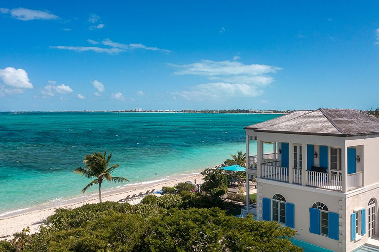 Tci001 – Villa elegante frente al mar en Turtle Cove