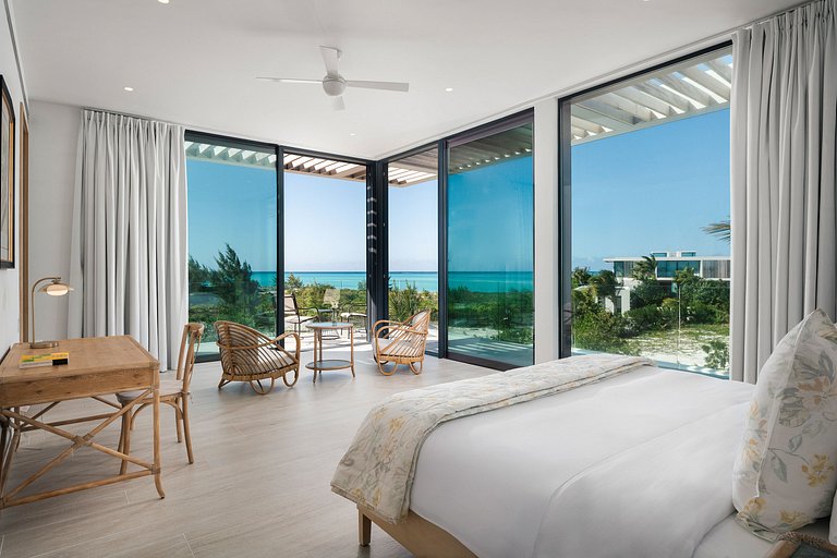 Tci002 – Elegante villa frente al mar en Grace Bay