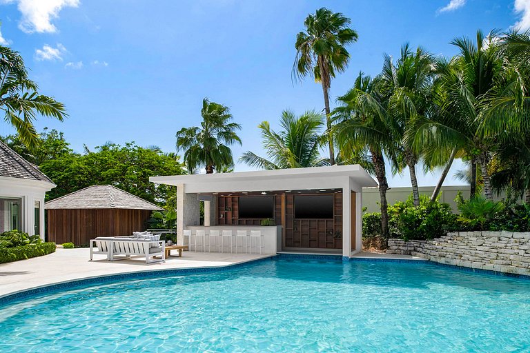 Tci007 - Villa de luxo à beira-mar para 18 hóspedes em Leewa