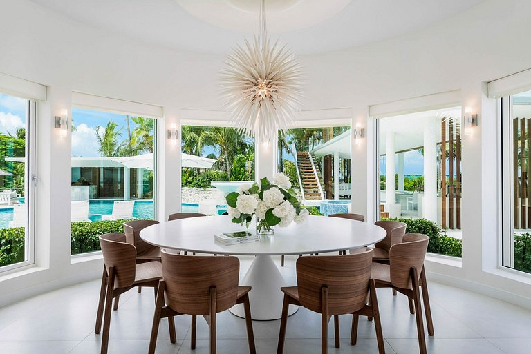 Tci007 - Villa de luxo à beira-mar para 18 hóspedes em Leewa