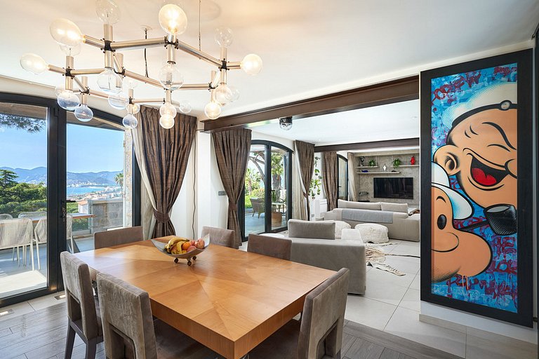 Azu073 - Elegant Stone Villa with Sea View