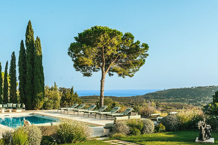 Azu055 - Luxury villa and pool house in Ramatuelle