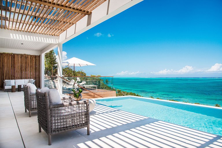 Tci024 – Luxeuse villa front mer à Turks and Caicos