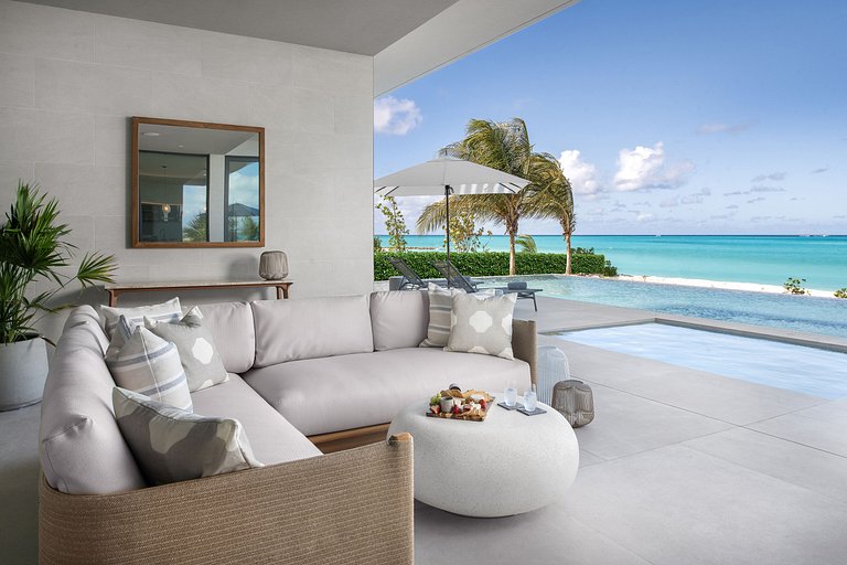 Tci009 – Luxury beachfront villa in Emerald Point
