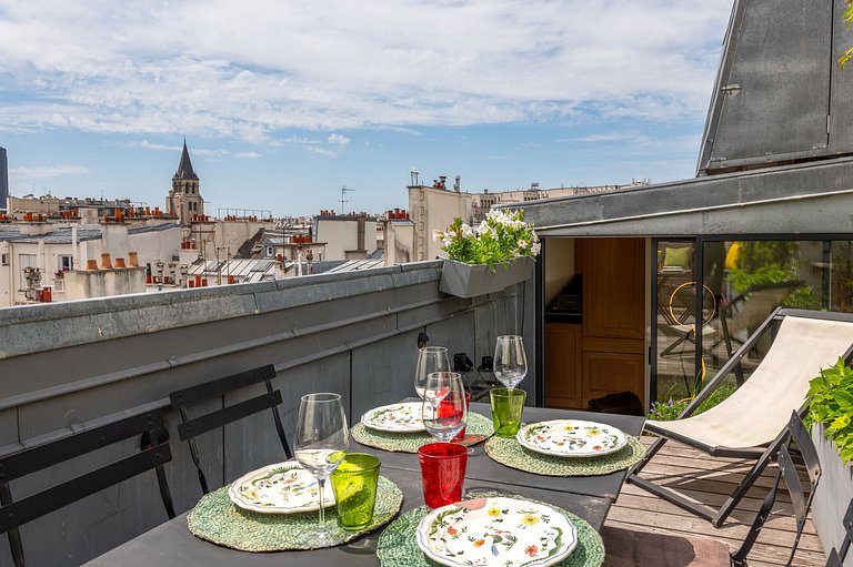 Par014 - Exceptional Penthouse in Saint-Germain