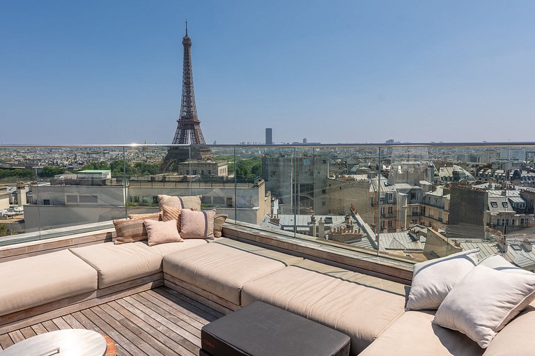 Par017 - Breathtaking penthouse in Paris