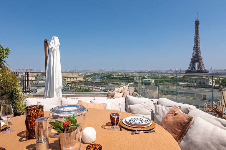 Par017 - Breathtaking penthouse in Paris