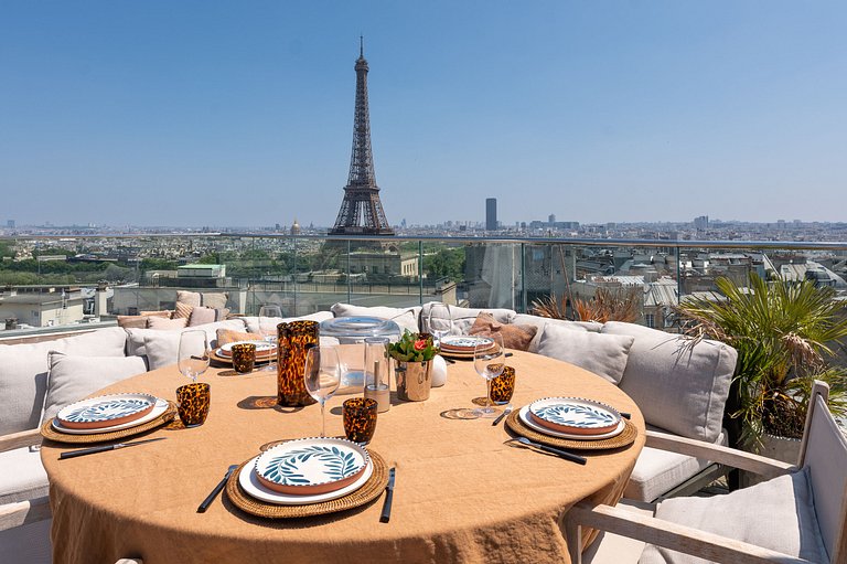 Par017 - Breathtaking penthouse in Paris