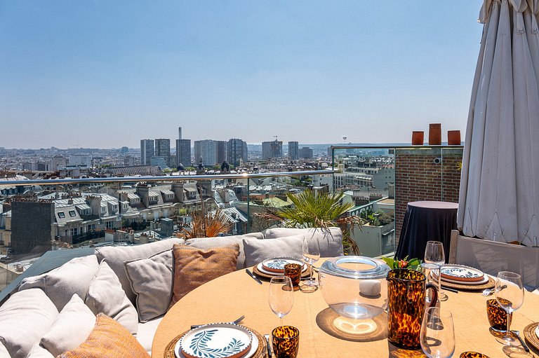 Par017 - Breathtaking penthouse in Paris