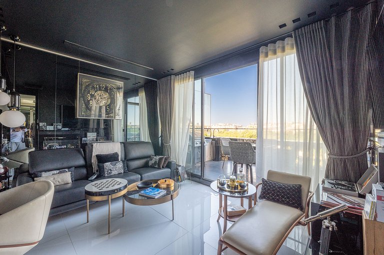 Par159 - Cobertura extraordinária-vista panorâmica